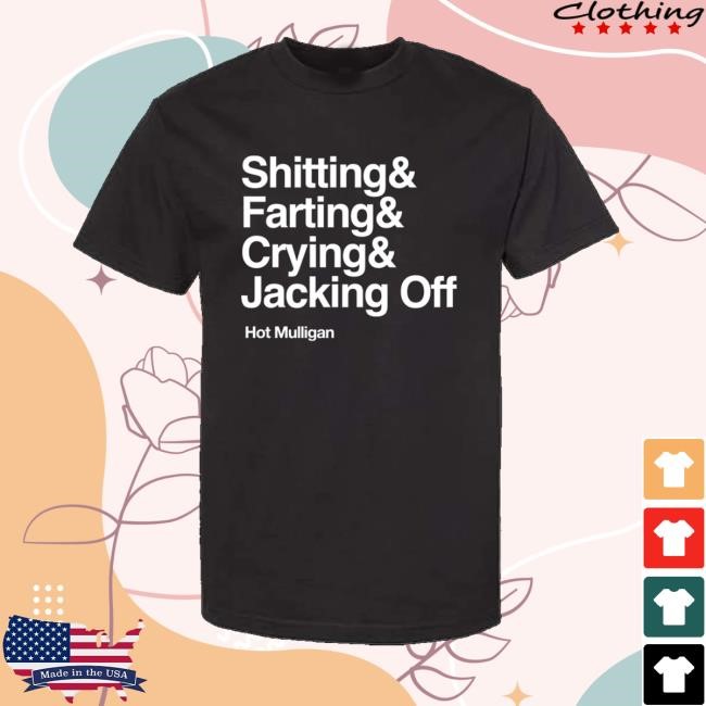 Hotmulligan Merch Store Shop Shitting& Farting& Crying& Jacking Off Hoodie - Good Tee Store