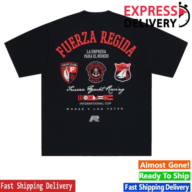 Fuerza Regida Shop Mares Y Yates Navy Tee - Good Tee Store
