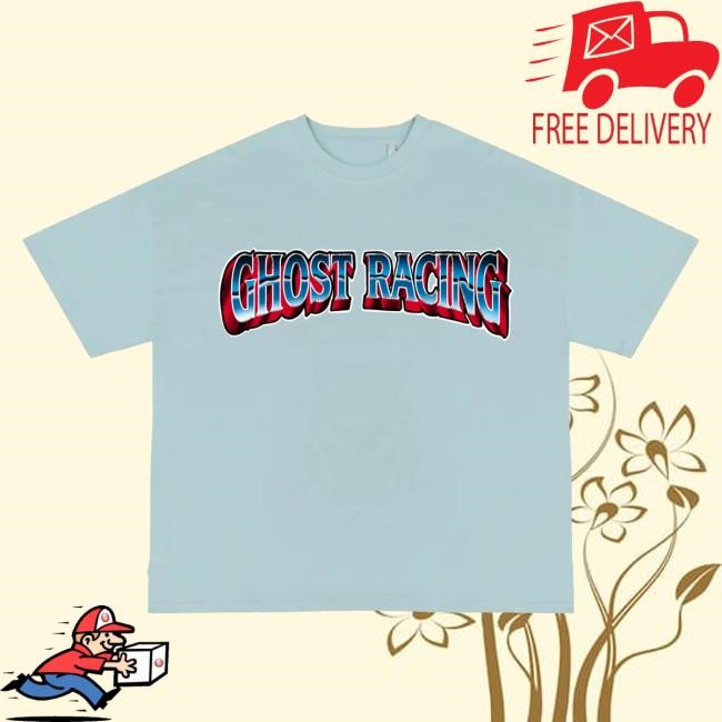 Official Ghostracing Merch Dallas V2 New Shirt Light Blue - Good Tee Store