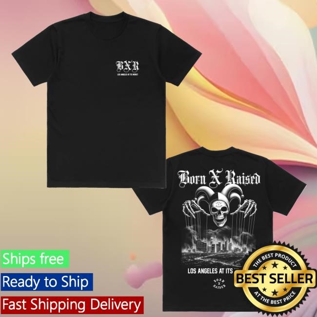 Official Born X Raised Kings Chevron Rocker Tee - Good Tee Store