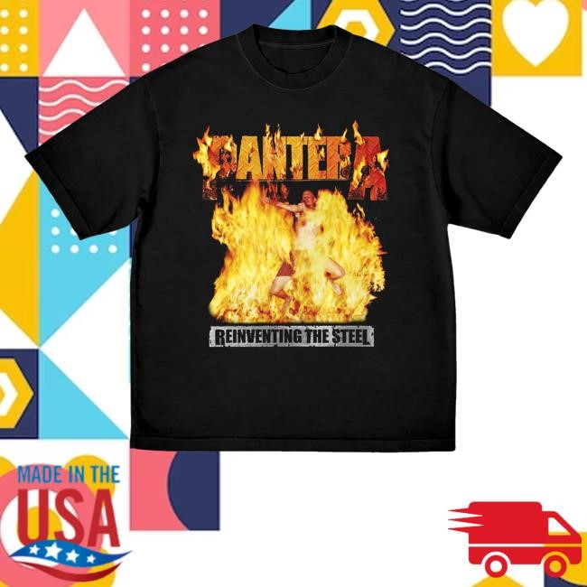 Pantera Reinventing The Steel Tour Hooded Sweatshirt - Good Tee Store
