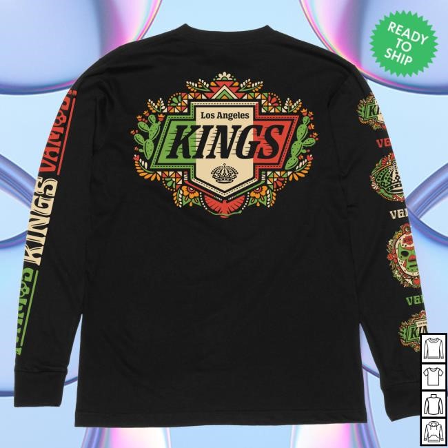 Official La Kings X Vg Mexican Heritage Tee Shirt - Good Tee Store