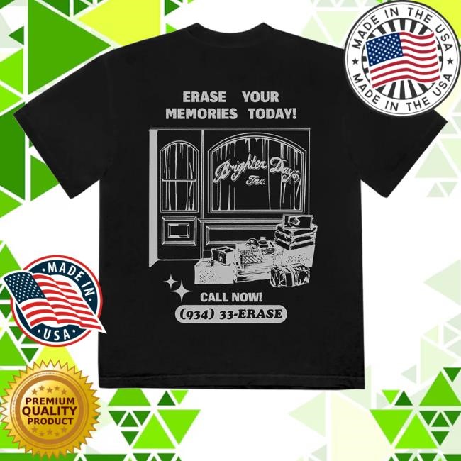 Trending Ariana Grande Merch Brighter Days Storefront Tee Shirt - Good Tee Store