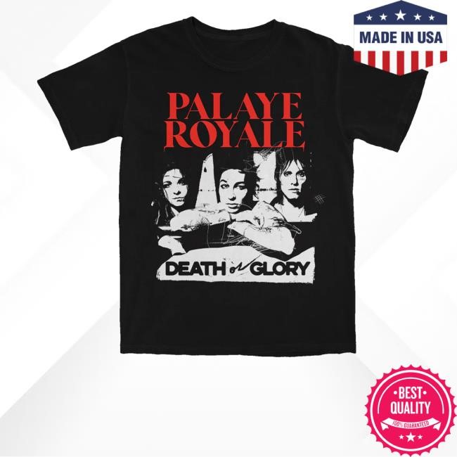 Sumerianrecords Merch Store Shop Palaye Royale Band Photo Black Tee Shirt - Good Tee Store