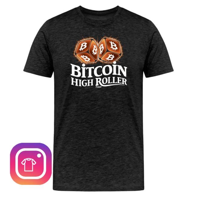 Fomo21 Merch High Roller Las Vegas Bitcoin Zip Hoodie - Good Tee Store