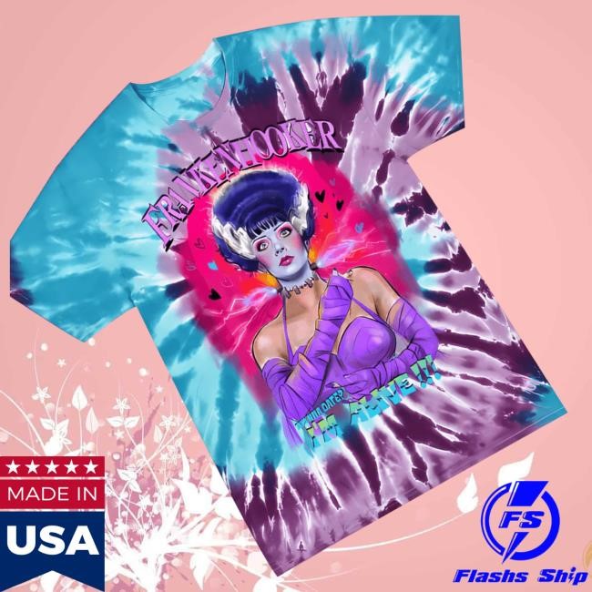 The Last Toy Merch Shop Store Official Frankenhooker Barbados Tie Dye Long Sleeve T Shirt - Good Tee Store