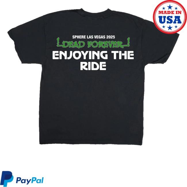 Official Dead & Company Shop Merch Store Enjoying The Ride Sphere 2025 Hoodie - Good Tee Store