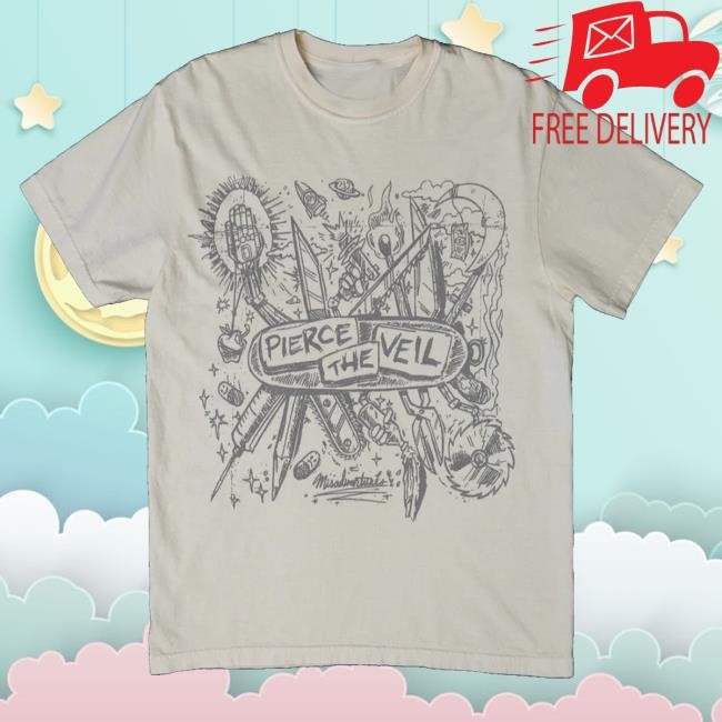 Trending Pierce The Veil Merch Misadventures Funny Shirt - Good Tee Store