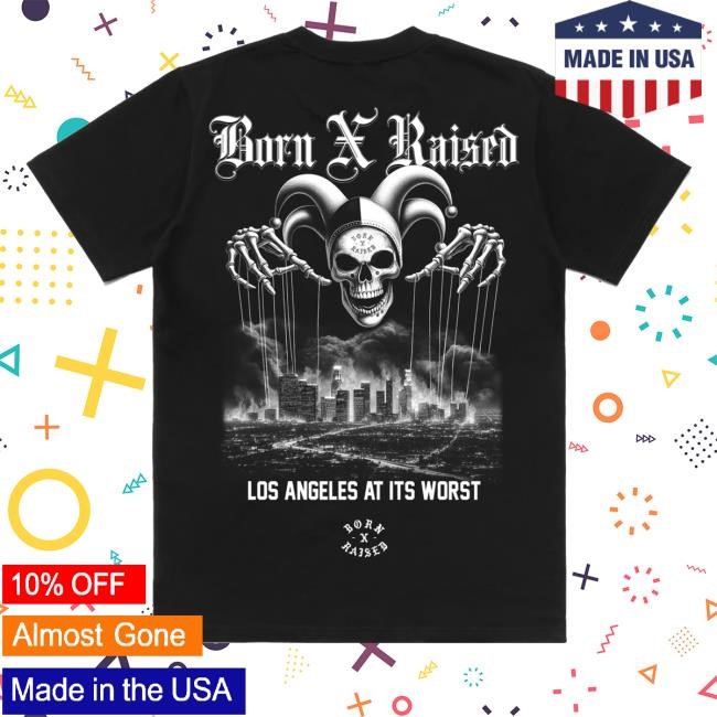 Official Born X Raised Kings Chevron Rocker Tee - Good Tee Store