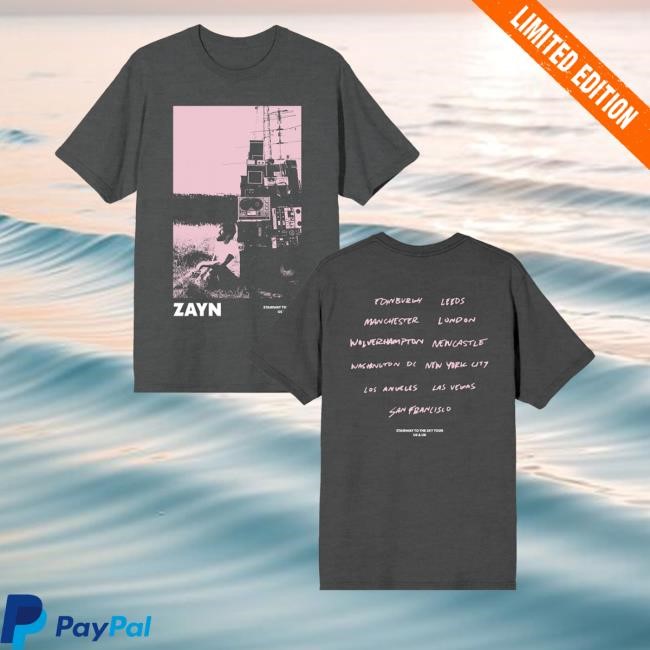 Zayn Merch Store Antenna Itin Faded Hoodie - Good Tee Store