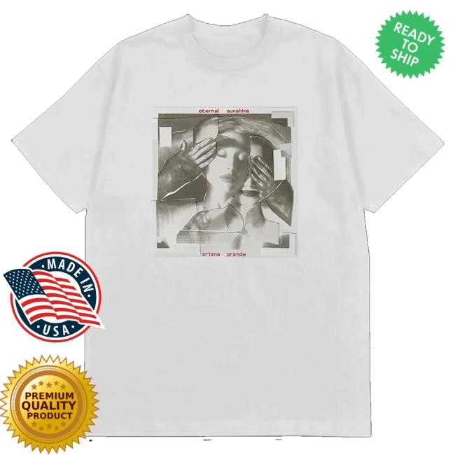 Official Ariana Grande Merch Eternal Sunshine Collage Crewneck Sweatshirt - Good Tee Store