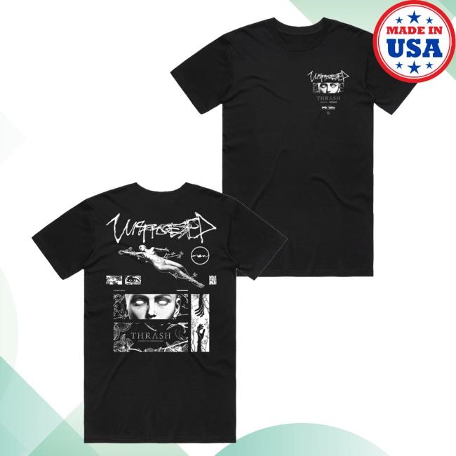 Official Unprocessed Merch Thrash Long Sleeve Shirt Black - Good Tee Store