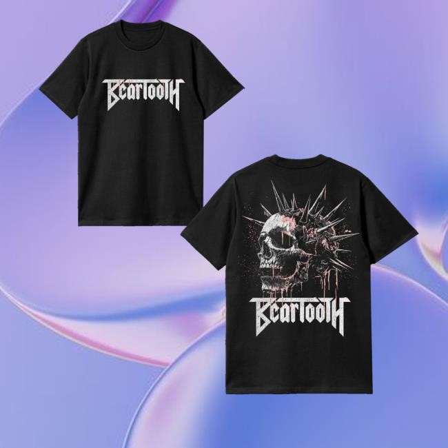 Beartoothband Merch Store Shop Spike Skull Sweatshirt - Good Tee Store