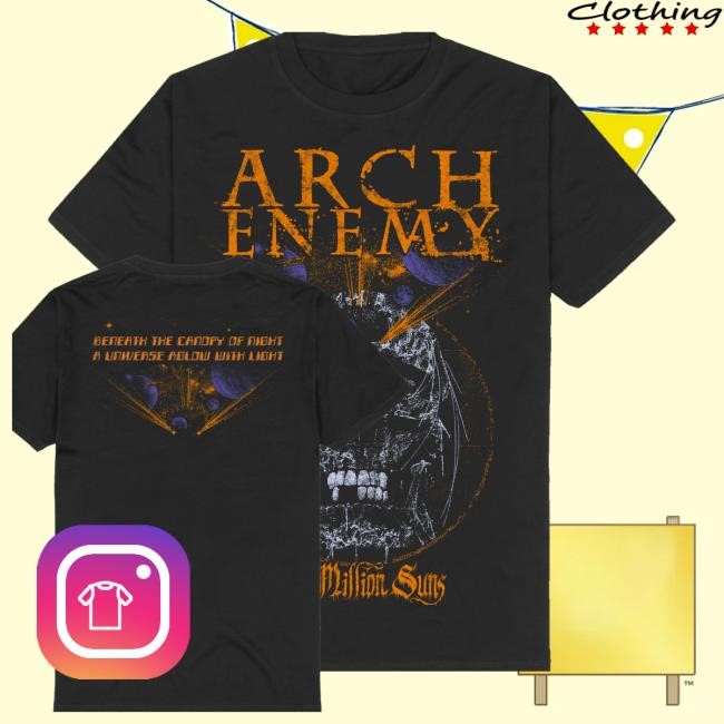 Official Archenemy A Million Suns Shirt - Good Tee Store