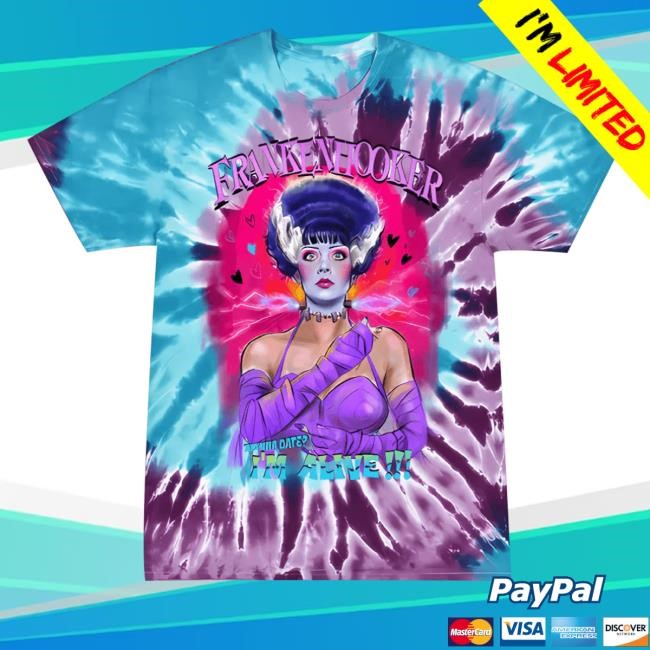 The Last Toy Merch Shop Store Official Frankenhooker Barbados Tie Dye Long Sleeve T Shirt - Good Tee Store
