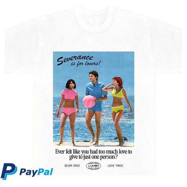 Official Bug Girl Merch Severance Is For Lovers Tee Shirt - Good Tee Store