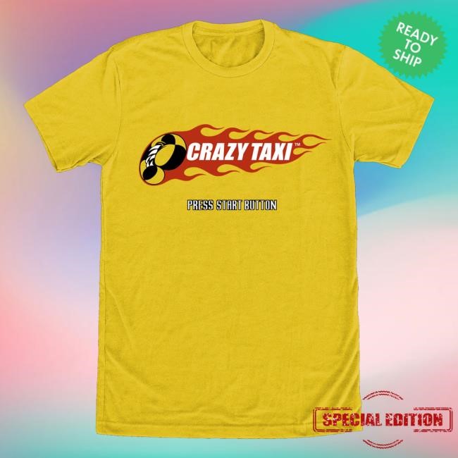 Official Crazy Taxi Logo Sweatshirt - Good Tee Store