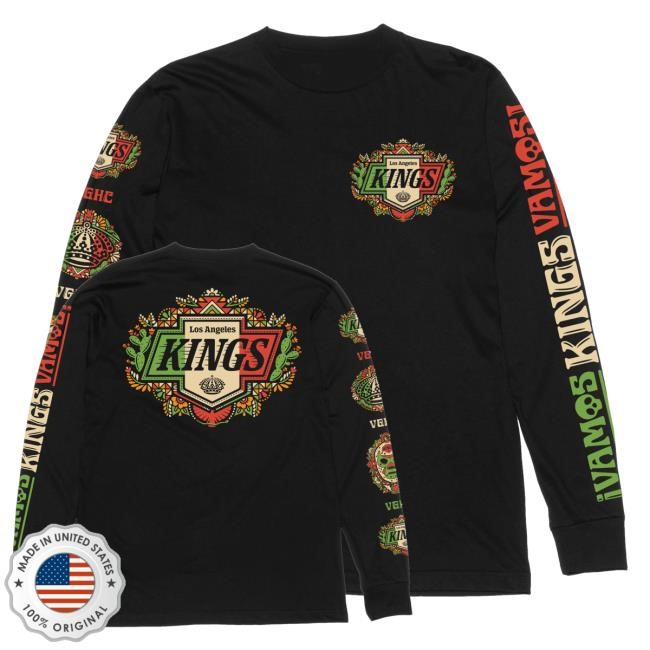 Official La Kings X Vg Mexican Heritage Tee Shirt - Good Tee Store