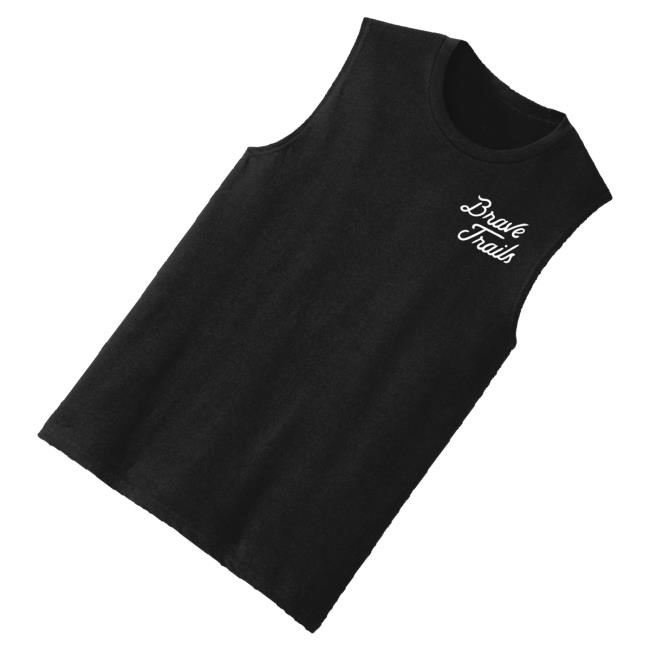 Official Brave Trails Merch Bt Muscle Crewneck Sweatshirt - Good Tee Store