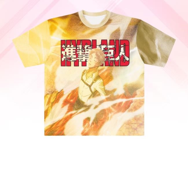 Hypland Merch Shop Store Official Aot Eren Aop Tank Top - Good Tee Store