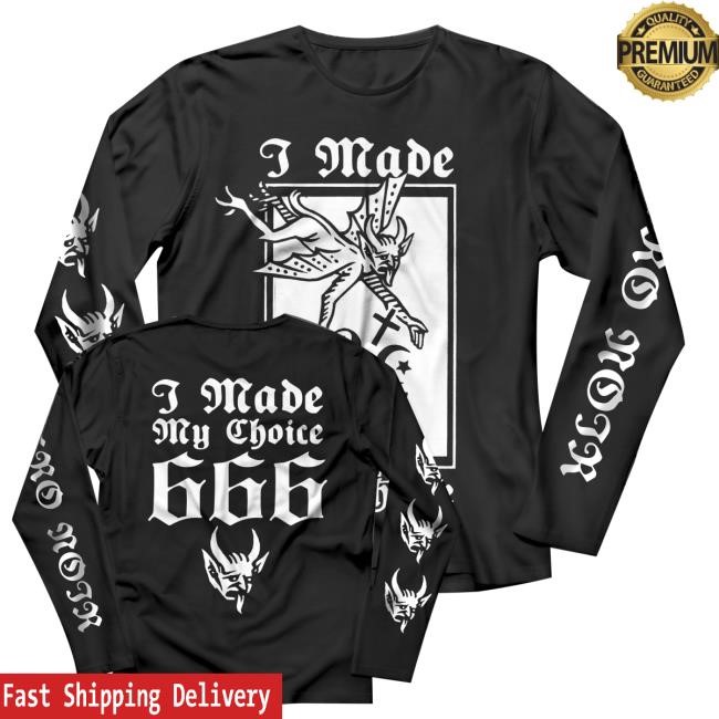 Official Behemoth Shop Merch Store Neronoir I Made My Choice Black Tank Top - Good Tee Store
