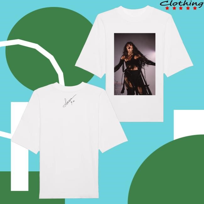 Trending Loreen Merch Tattoo Live White Tee - Good Tee Store