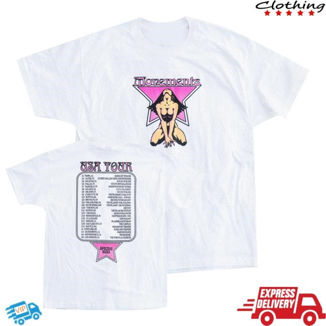 Official Movements Star Girl Tour New Shirt - Good Tee Store
