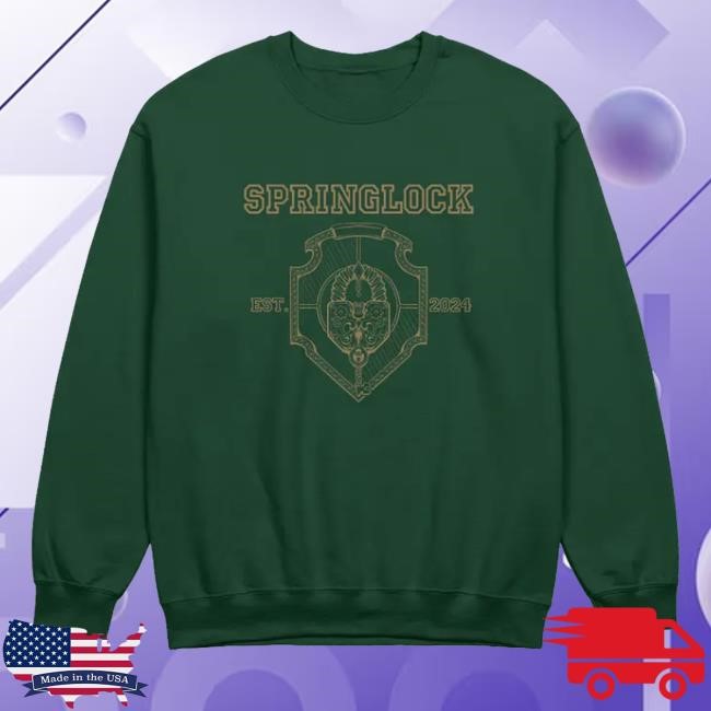 Springlock Est.2024 T-Shirt Just Roll With It Merch Store - Good Tee Store