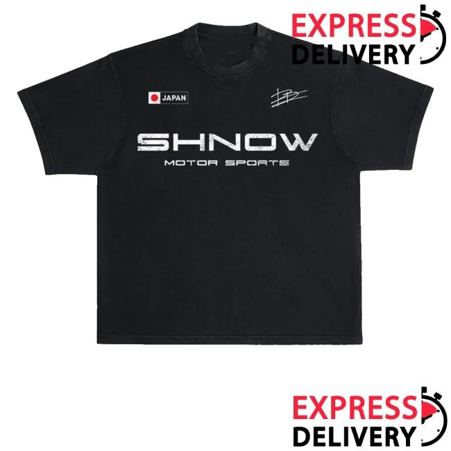 Official Shnow Motor Sports Japan Tee Shirt - Good Tee Store