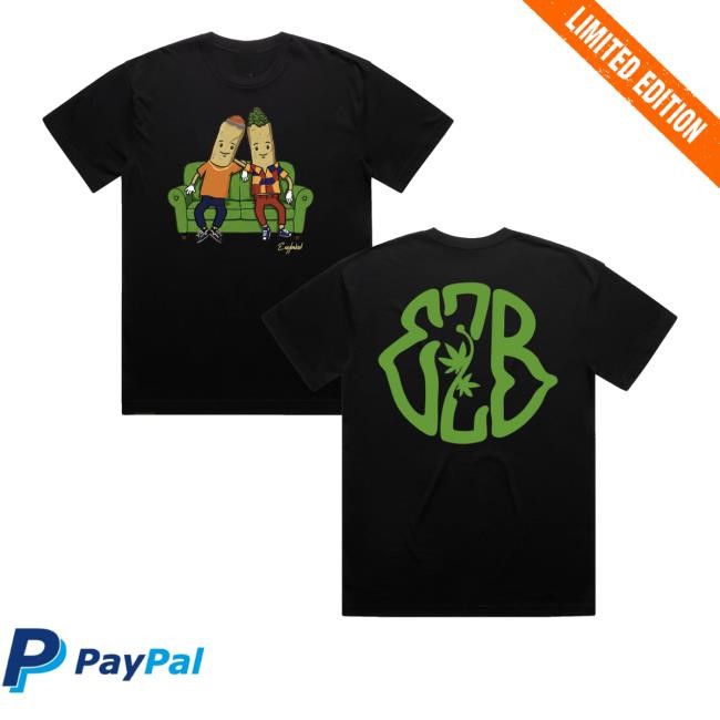 4/20 Exclusive Ezb Logo Zip Up Hooded Sweatshirt Eazybaked Merch Shop