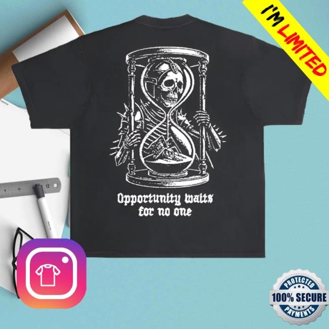 Official Wedefy The Norm Opportunity Waits For No One Tee Shirt - Good Tee Store