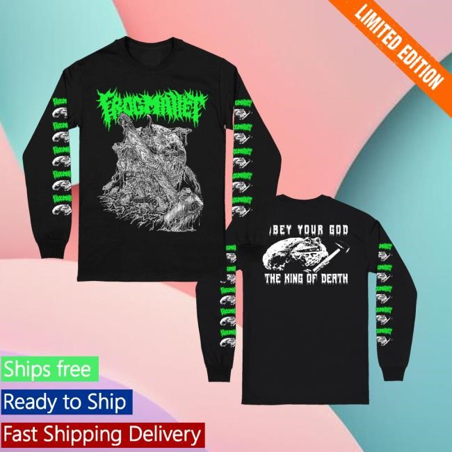 Realityfade Merch Frog Mallet 'Obey Your God The King Of Death' Sweater - Good Tee Store