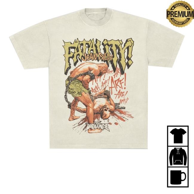 Jean Silva Fatality “Premium” Long Sleeve Shirt Full Violence Store - Good Tee Store
