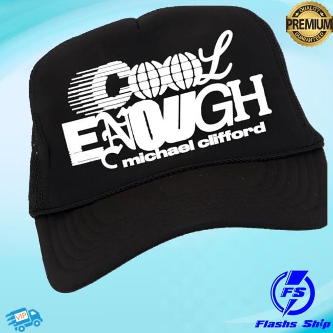 Cool Enough Black Trucker Caps - Good Tee Store