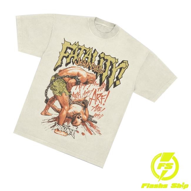 Jean Silva Fatality “Premium” Long Sleeve Shirt Full Violence Store - Good Tee Store