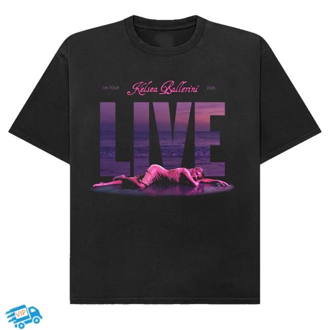 Kelsea Ballerini Merch Kelsea Ballerini: Live On Tour 2025 Long Sleeve Shirt - Good Tee Store