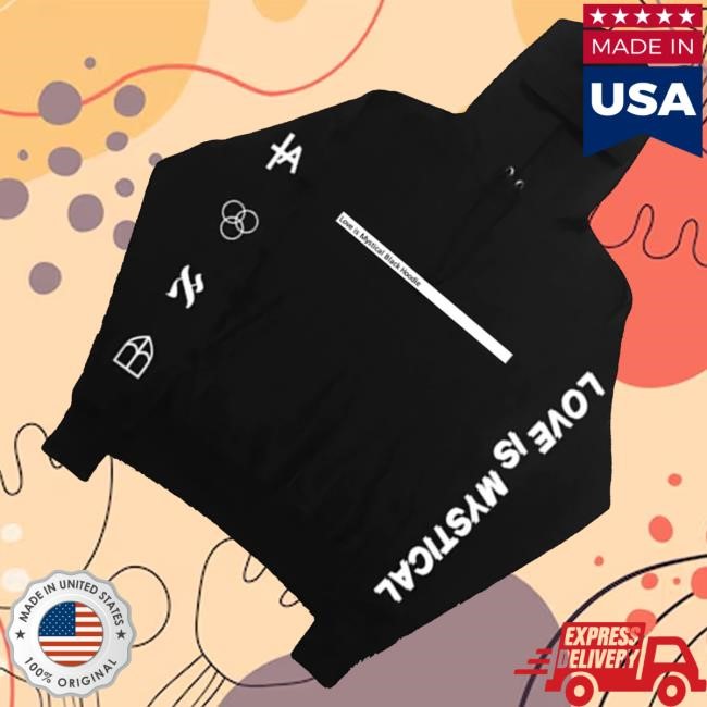 Official Cold War Kids Merch Love Is Mystical Black Long Sleeve Shirt - Good Tee Store
