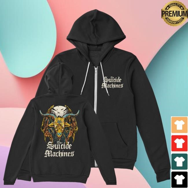 Official The Suicide Machines Merch Shop Store Baphomet Tee - Good Tee Store