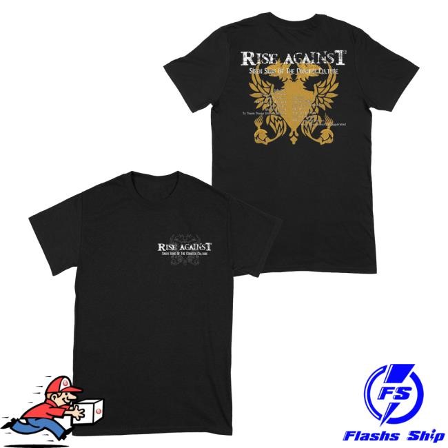 Official Rise Against Merch Siren Songs Tracklist T-Shirt  Hoodie  Tank Top  Sweater And Long Sleeve T-Shirt - Good Tee Store