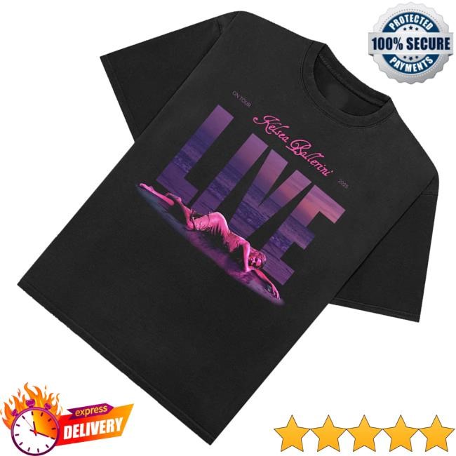 Kelsea Ballerini Merch Kelsea Ballerini: Live On Tour 2025 Long Sleeve Shirt - Good Tee Store