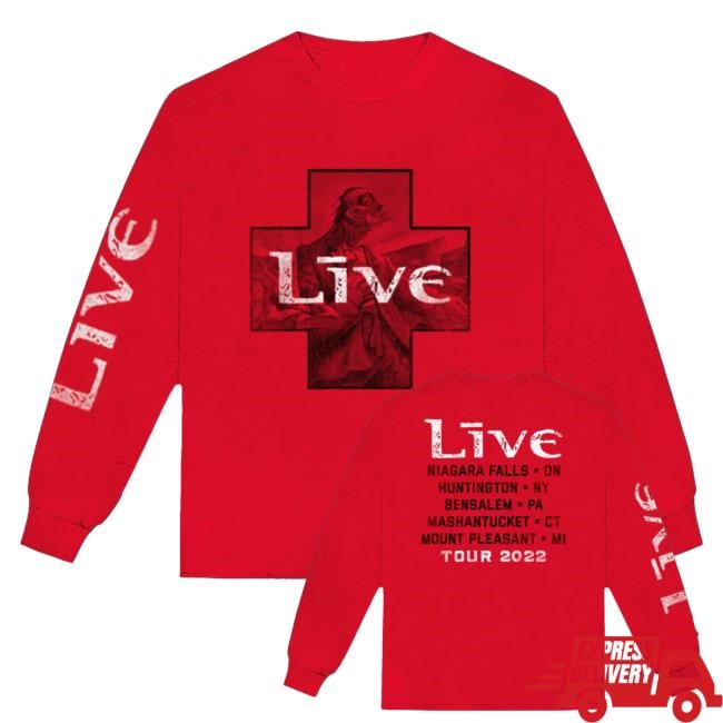 Official Live The Band 2022 Tour T Shirt - Good Tee Store