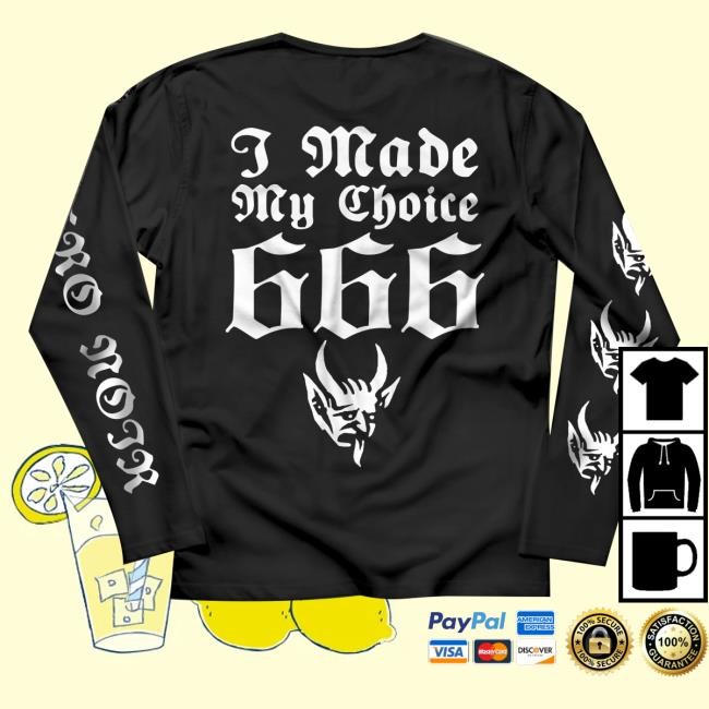 Official Behemoth Shop Merch Store Neronoir I Made My Choice Black Tank Top - Good Tee Store