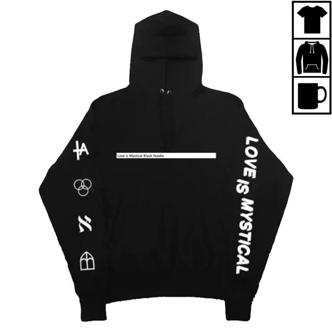 Official Cold War Kids Merch Love Is Mystical Black Long Sleeve Shirt - Good Tee Store