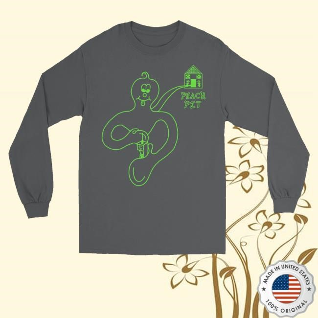 Official Peach Pit Merch Ghost Tee Shirt - Good Tee Store
