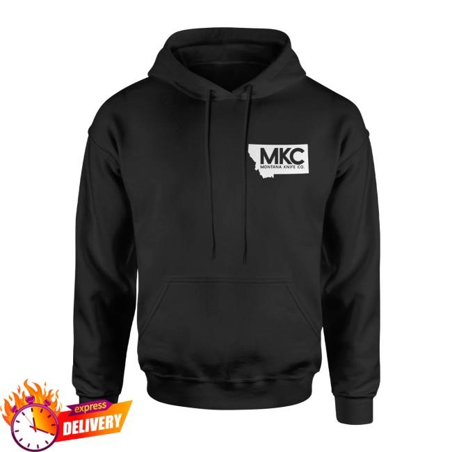 Official Montana Knife Company Mkc Bison Skull Hoodie Sweatshirt - Good Tee Store