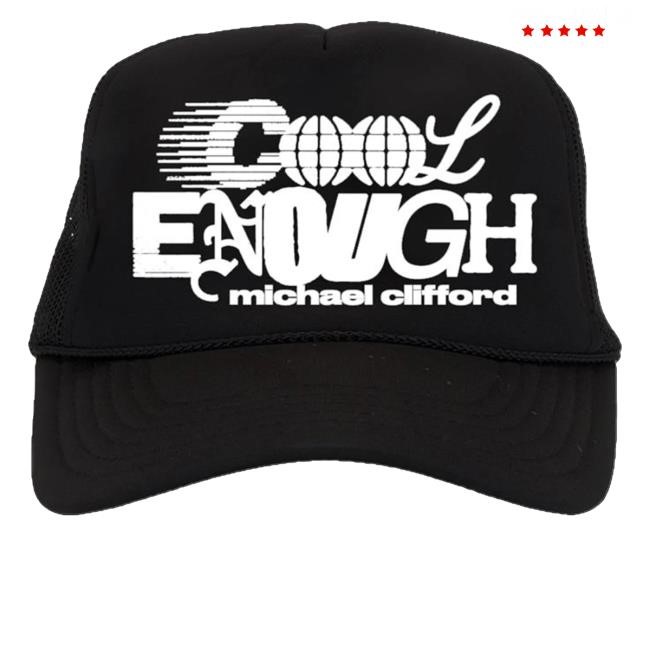 Cool Enough Black Trucker Caps - Good Tee Store
