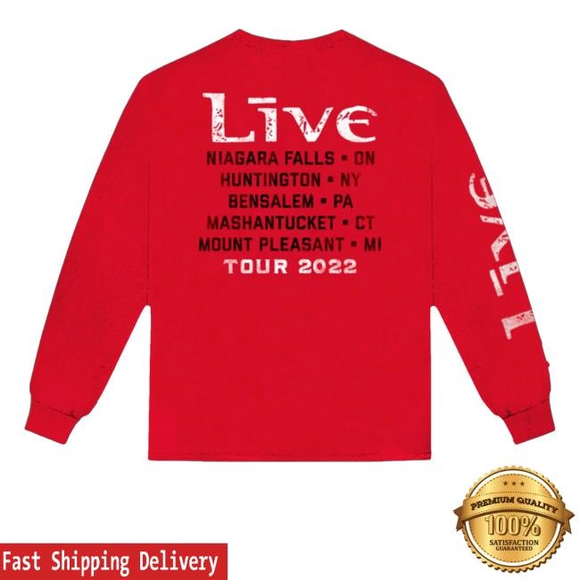 Official Live The Band 2022 Tour T Shirt - Good Tee Store