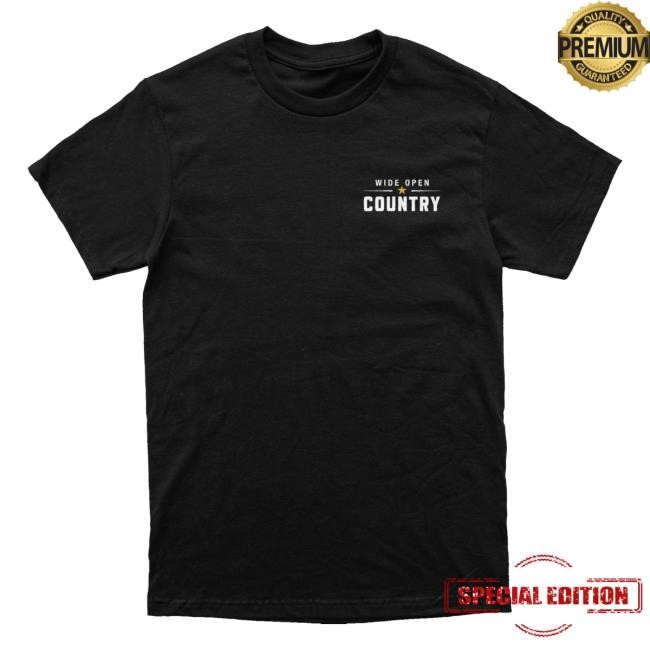 Official Wide Open Country Merch Shop Store Logo T Shirt - Good Tee Store