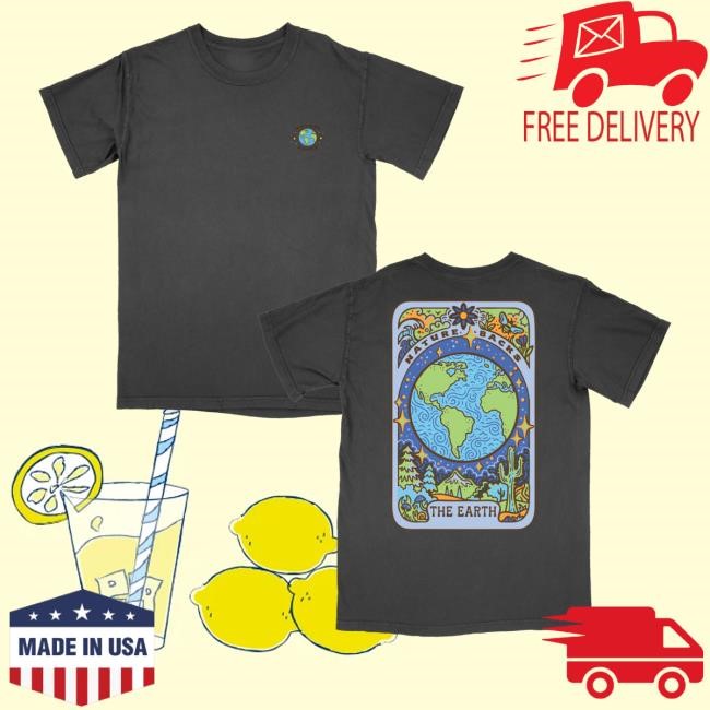 Nature Backs The Earth T-Shirt - Good Tee Store