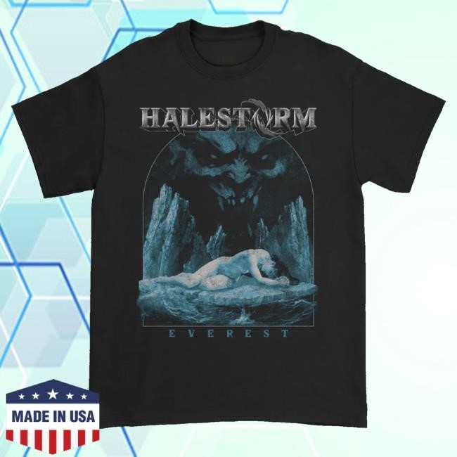 Official Halestorm Merch Everest Tracklist Hooded Sweatshirt - Good Tee Store